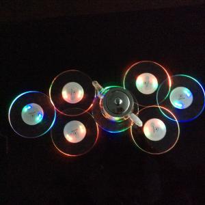 Ultra - thin flash cups LED luminous cup stickers