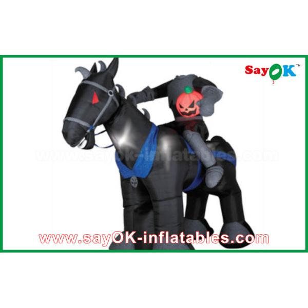 Quality Funny Customized Inflatable Halloween Decorations Multicolor With LED Light for sale