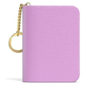 Custom Printing Wallet Mobile Credit Card Holder with Keychain and Portefeuille