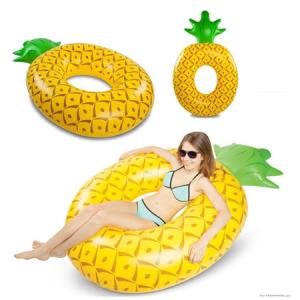 Giant Pineapple Inflatable Raft Float Lounger Summer Swimming Water Pool