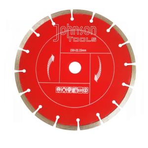 9"Sintered Diamond Saw Blades For Concrete Saw Blade 2.2mm Segment Thickness