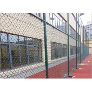 Galvanized Security Wire Mesh 40x40mm Diamond Chain Link Fence