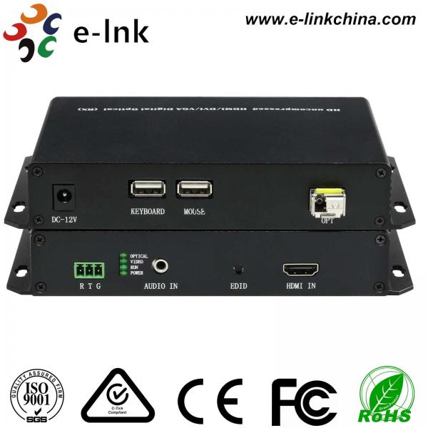 Quality 1.3b Hdmi Fiber Optic Cable Extender HDCP 1080P Video External Audio 300MHz Pixel Band Width for sale