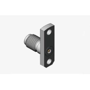 China Milimeter Wave MSSM Series Female Stainless Steel RF Connector With Microstrip on sale