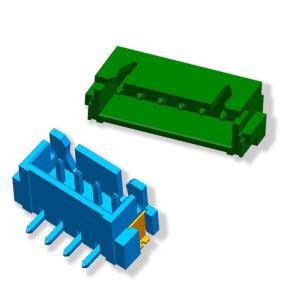 2.5mm Pitch Electronic Components Connectors Horizontal Wire To Board Connector