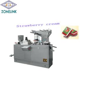 PVC Automatic Packing Machine DPP80 For Honey Cheese Jam Chocolates Butter