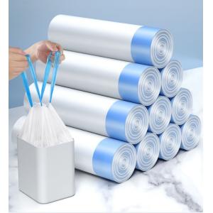 Wholesale Custom Order Accepted Portable Garbage Bag with Thick Drawstring and Flexo Printed from china suppliers