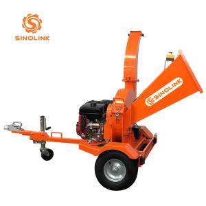 120mm Wood Chipper Machine 15hp Disc Gasoline Engine 4.7inch