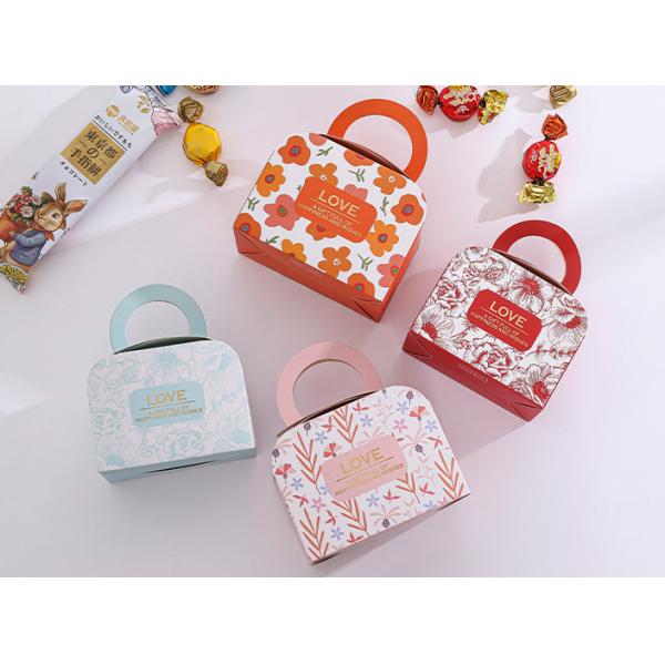 Hand - Held Creative Party Gift Packaging Box For Wedding Candy Baking Food Pastry