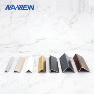 Aluminum Extrusion Ceramic Quadrant Tile Trim For Marble Edge