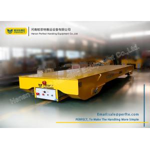 Wireless Control Electric Heavy Duty Handling Equipment , Rail Transfer Trolley