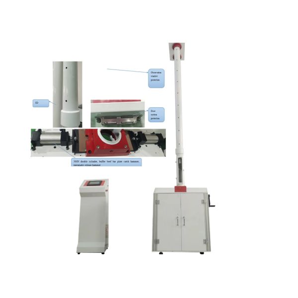 Drop Hammer Impact Testing Machine Featuring Adjustable Parameters to Accommodat