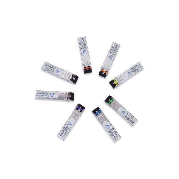 Quality 1350nm Dual LC SMF CWDM Optical Transceiver 1.25G  RoHS Compliant for sale