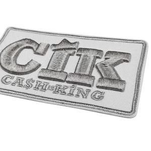 Wholesale Logo Custom Biker Patches , 3D Embroidered Washable Jacket Patches