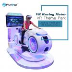 700KW white color multiplayer eye-catch appearance Car Driving Vr Simulator