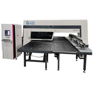 Combined CNC Turret Punching Machine With Laser Cutting