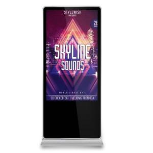 55 Inch Touch Screen Kiosk Digital Signage Commercial Display Advertising