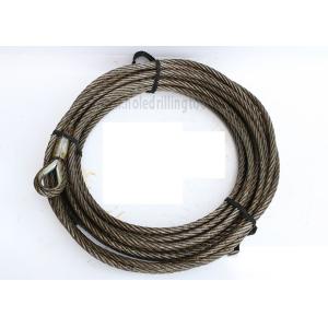 Galvanized Steel Core Drilling Tools Wire Rope For Cable Carriage Circle Rope