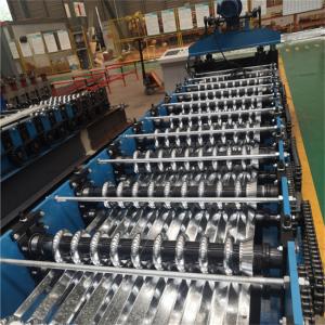 Galvalume high speed roof panel roll forming machine 0.3-1mm used for Household