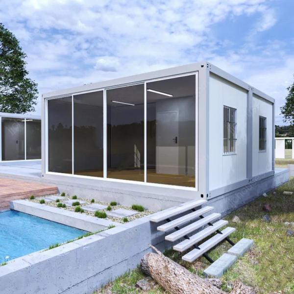 BOX SPACE Customized 20ft Wooden Garden House With Well Insulation, Suitable To