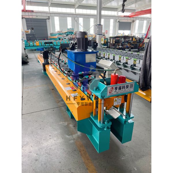 460 Roofing Ridge Cap Roll Forming Machine with Servo Control for High Efficiency and Low Maintenance