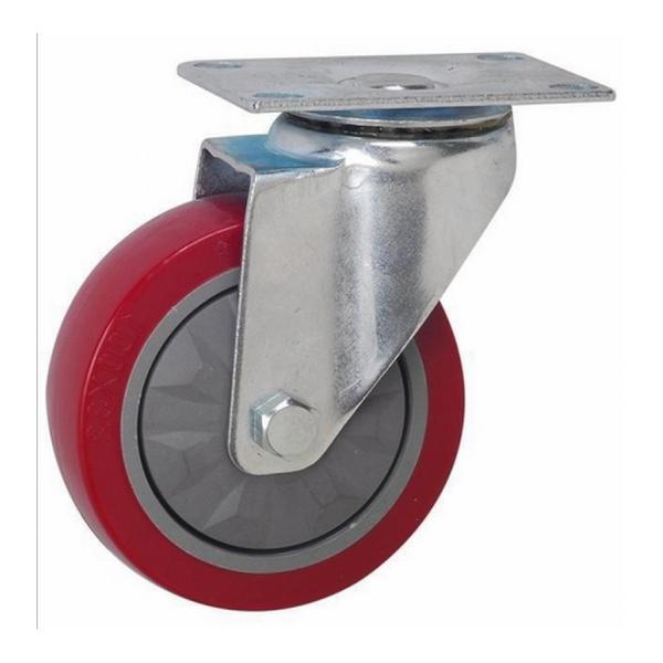 3 inch 360 casters PVC wheel