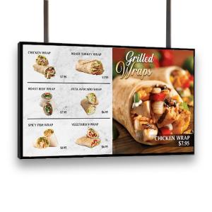 55inch Customized Mall Digital Signage Advertising Display Menu Board Screen
