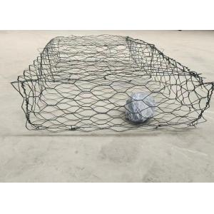Slope Support 2m X 1m X 1m Custom Gabion Baskets 6x8cm Mesh Hole