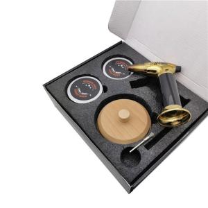 New Design Wood Drink Cocktail Smoker with Torch Bartender Kit Whiskey Cocktail