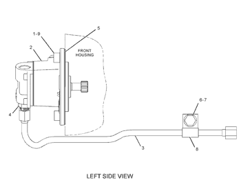 252-9685 Standard Gasket Bulldozer Spare Parts For 345B 365B 3176C 3196 C10 C12 C-12