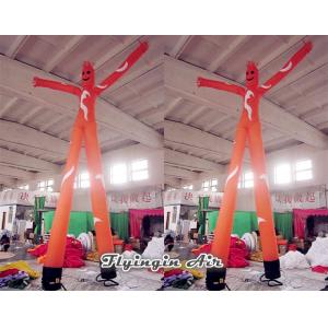 Wholesale Custom Orange Inflatable Advertising Sky Dancer for Advertisement from china suppliers