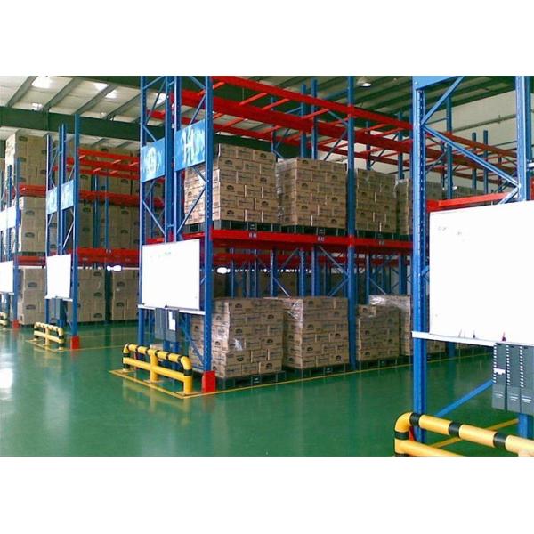 Strong Structure Heavy Duty Pallet Racking System 4.5 Tons Per Layer Robot