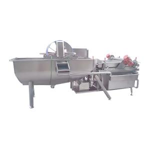 Wholesale Turbine Type Industrial 1TPH Vegetable Washing Machine from china suppliers