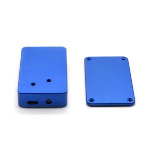 Yixin Precision Blue Red Anodized CNC Machined Aluminum Part Cases