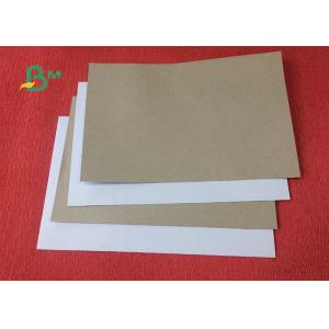 Recycle pulp 250gsm 270gsm Thickness Duplex Board Whit Grey Back