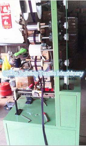 Good quality Tellsing coiling machine in sales for ribbon,webbing,tape,strip