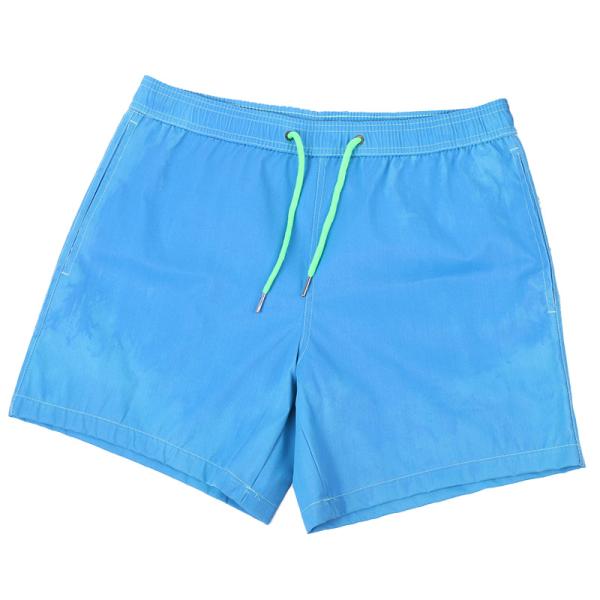 Oem Factory Manufacturer Custom Logo Skin Friendly Color Changing Swim Trunks Cool Quick Dry Board Shorts