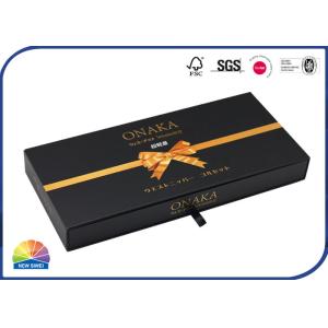 Hot Stamping 4c Print Cardboard Sliding Drawer Paper Box