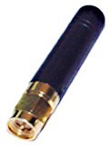 Mini GPRS / GPS Rubber Stick Short 5G Wifi FM Antenna 1.5dbi SMA Male Right