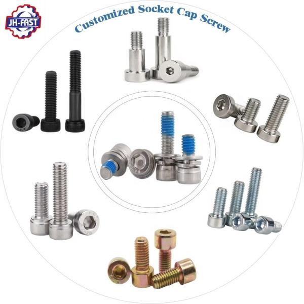 Quality ZINC Finish M3 M6 M8 M12 Grade 8.8 Hexagon Socket-Head Carbon Steel DIN912 Allen Bolt for sale
