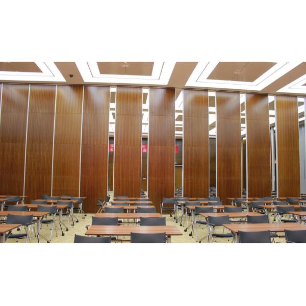Quality Acoustic Room Dividers Movable Wall Hardware Aluminium Track Folding Partition Wall for sale
