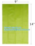 Customized biodegradable compostable Drawstring garbage bag, compostable garbage