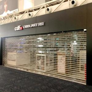 3mm 2.3mm Transparent Roller Shutter Door Polycarbonate Clear Plastic Roll Up