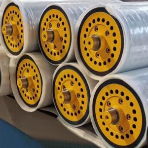 China Carbon Fiber Slitting Nip Roller High Speed Shore A60-A90 Slitter Roller on sale