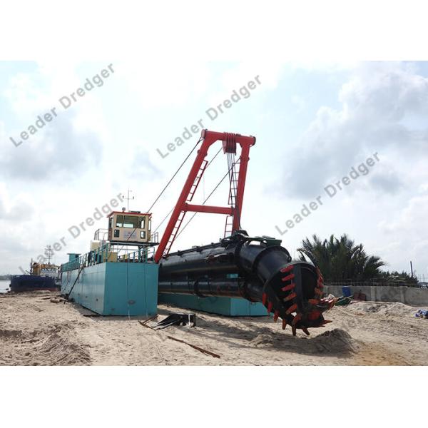 Quality 10km Distance Dredger Ship With PLC Control System for sale