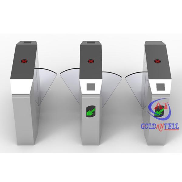 Access Control Face Recognition Turnstile Waterproof Outdoor With Barcode
