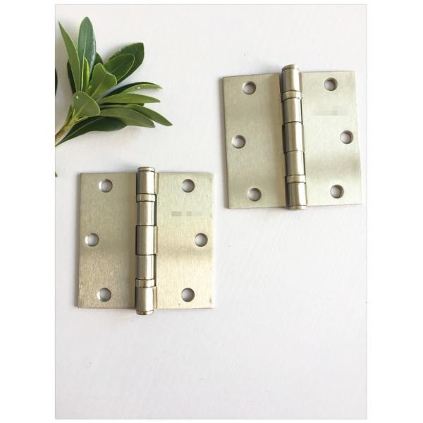 Auto Close Security Screen Door Hinges Soft Closing Bright Chrome Surface Finish