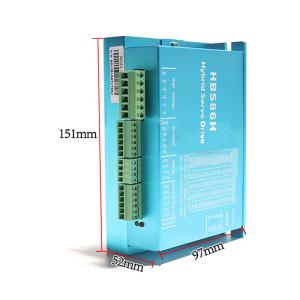 8N.m Nema 34 1.8 Degree 3 Phase Hybrid Closed Loop Stepper Servo Motor Driver