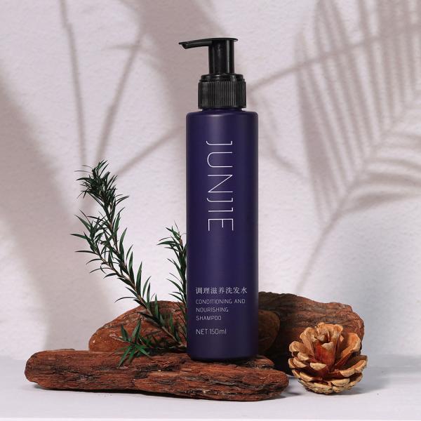 Cosmetic Eye Cream Pump Bottle Cylindrical Pet Bottles 150ml With Screen