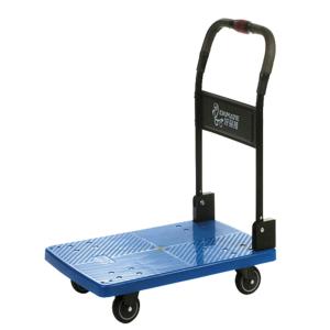 One Hand Folding SILENT Foldable Cart Trolley 180kg Polypropylene Deck